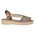 Etna Damen Espadrilles Bronze