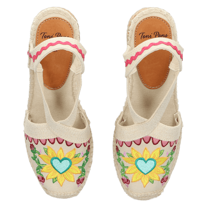 Gardenia Bonita Damen Espadrilles Multi