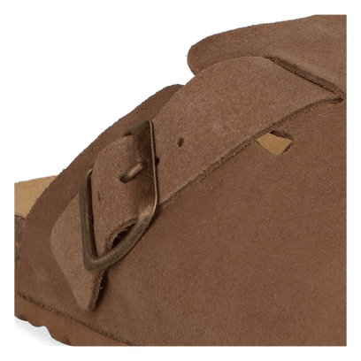 Gregor-QT Herren Wildleder-Clogs Taupe