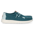 Wally Braided Herren Halbschuhe Deep Green/Harbor Grey