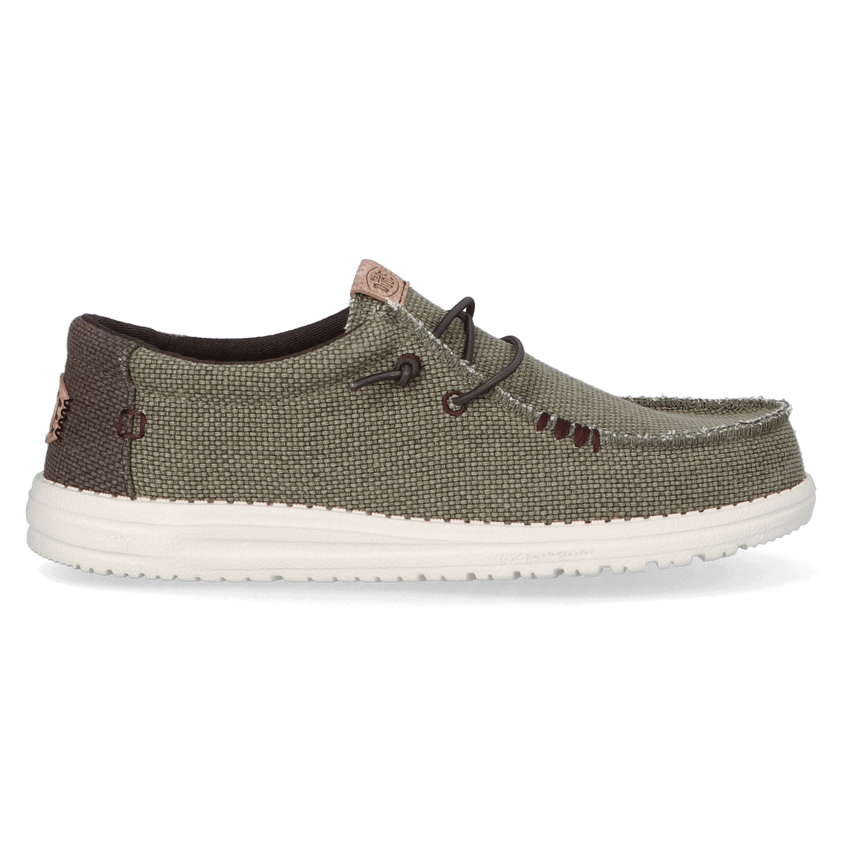 Wally Braided Herren Halbschuhe Burnt Olive/Delicioso Brown