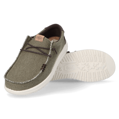 Wally Braided Herren Halbschuhe Burnt Olive/Delicioso Brown