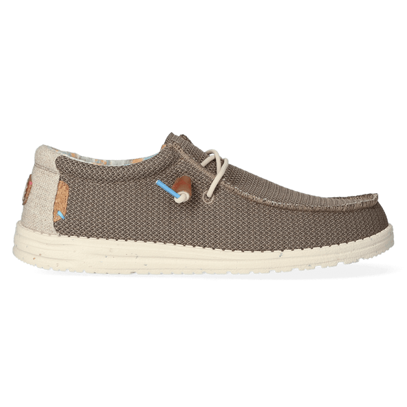 Wally Eco Stretch Herren Halbschuhe Walnut