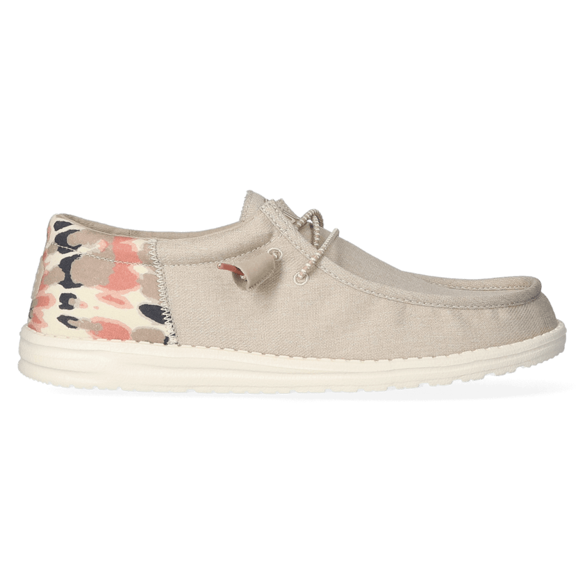 Wally Funk Tie Dye Herren Halbschuhe Tan