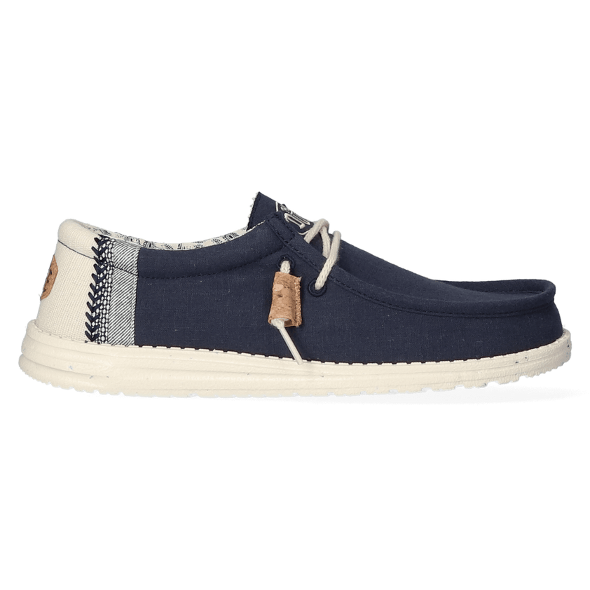 Wally Break Stitch Herren Halbschuhe Navy