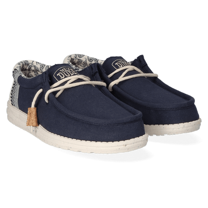 Wally Break Stitch Herren Halbschuhe Navy