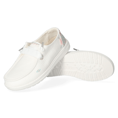 Wendy Flora Damen Halbschuhe Lily White