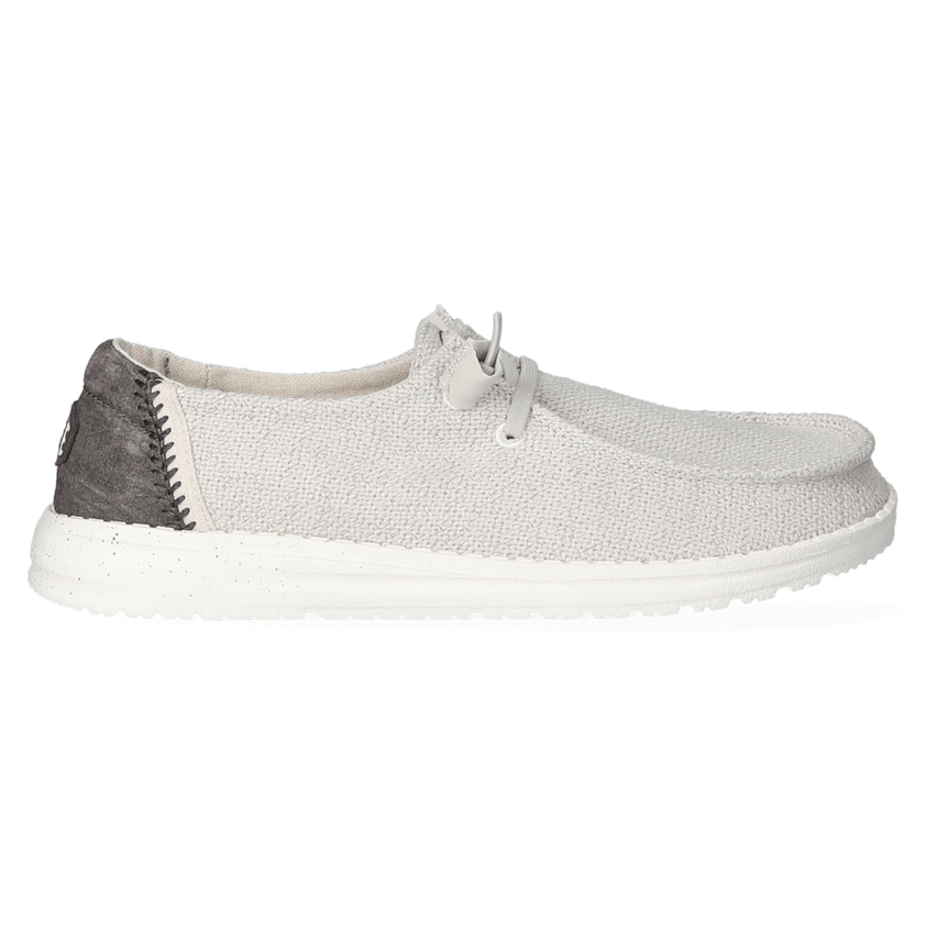 Wendy Woven Damen Halbschuhe Light Grey