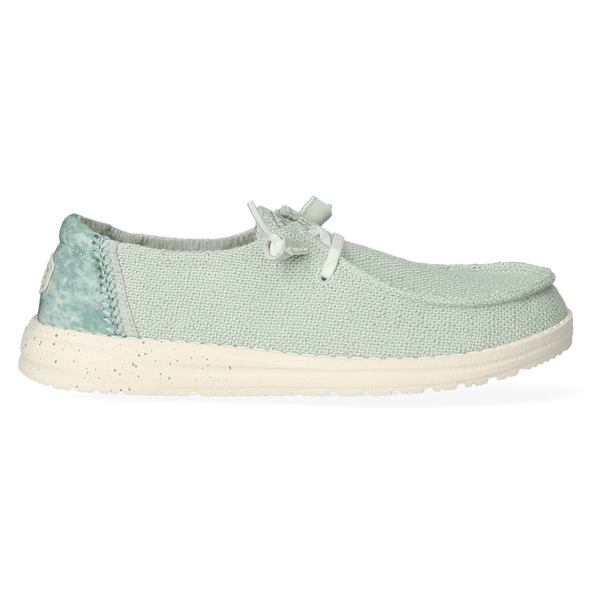 Wendy Woven Damen Halbschuhe Mint