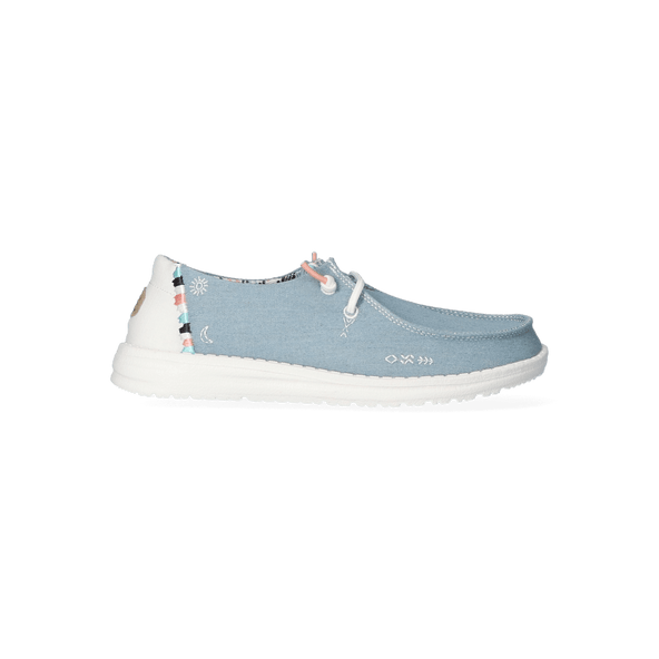 Wendy Youth Boho Mädchen Halbschuhe Light Denim