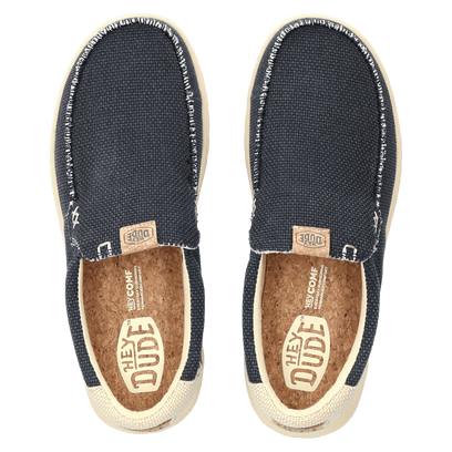 Mikka Braided Herren Halbschuhe Black/Boulder Tan