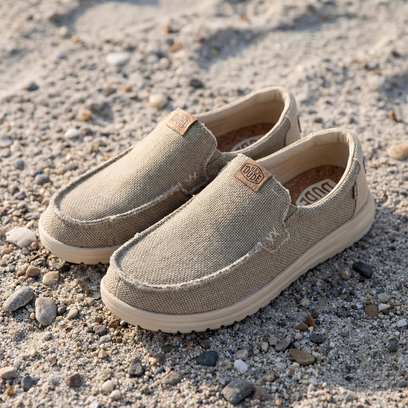 Mikka Braided Herren Halbschuhe Olive Grey/Boulder Tan