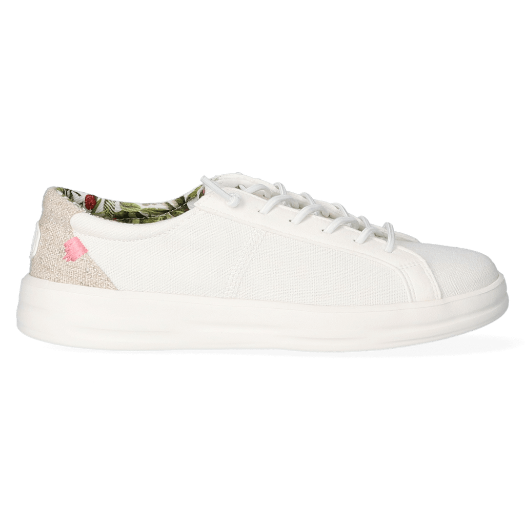Karina Damen Sneaker Natural Coconut White