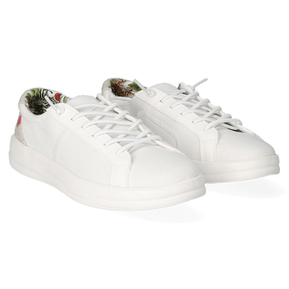 Karina Damen Sneaker Natural Coconut White