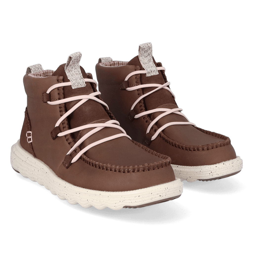 Reyes Leather Damen Boots Cocoa