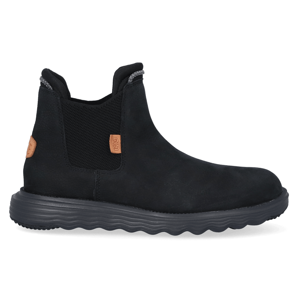 Branson Craft Leather Herren Boots Black