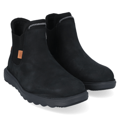 Branson Craft Leather Herren Boots Black