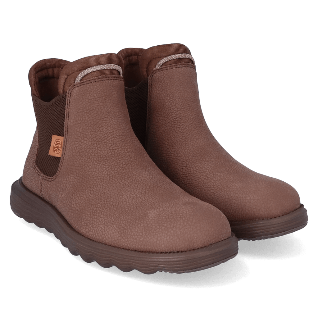 Branson Craft Leather Herren Boots Brown