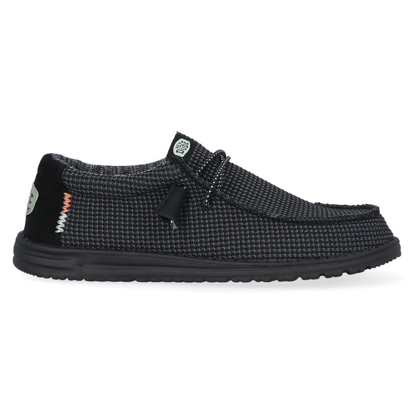 Wally Sport Mesh Herren Halbschuhe Black/Black