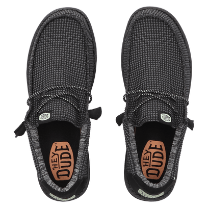 Wally Sport Mesh Herren Halbschuhe Black/Black