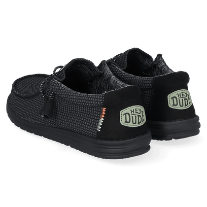 Wally Sport Mesh Herren Halbschuhe Black/Black