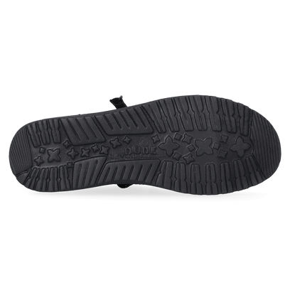 Wally Sport Mesh Herren Halbschuhe Black/Black