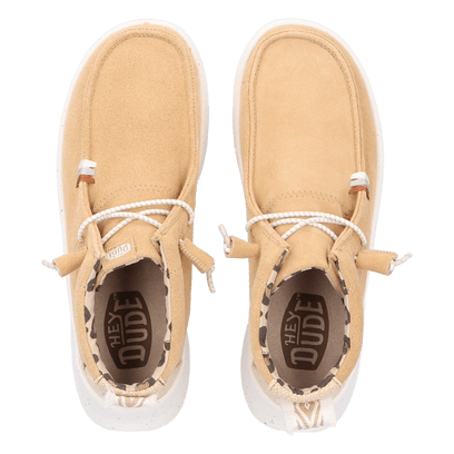 Wendy Peak Hi Suede Damen Halbschuhe Tan