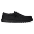 Wally Canvas Herren Halbschuhe Black/Black