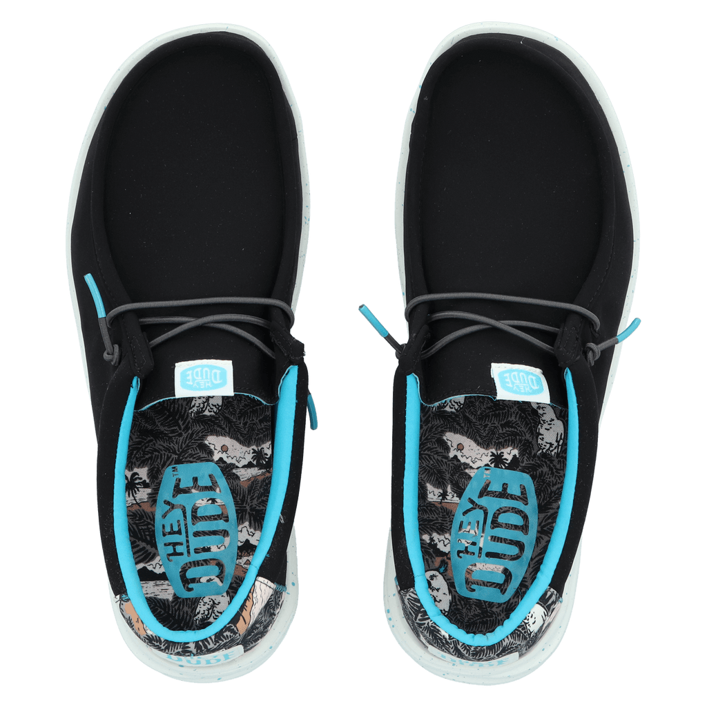 Wally H2O Herren Halbschuhe Tropical Black