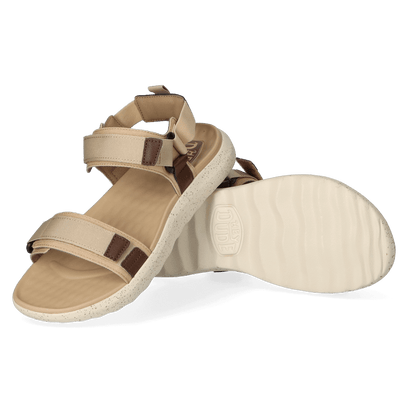 Carson Sport Mode Herren Sandalen Tan/White