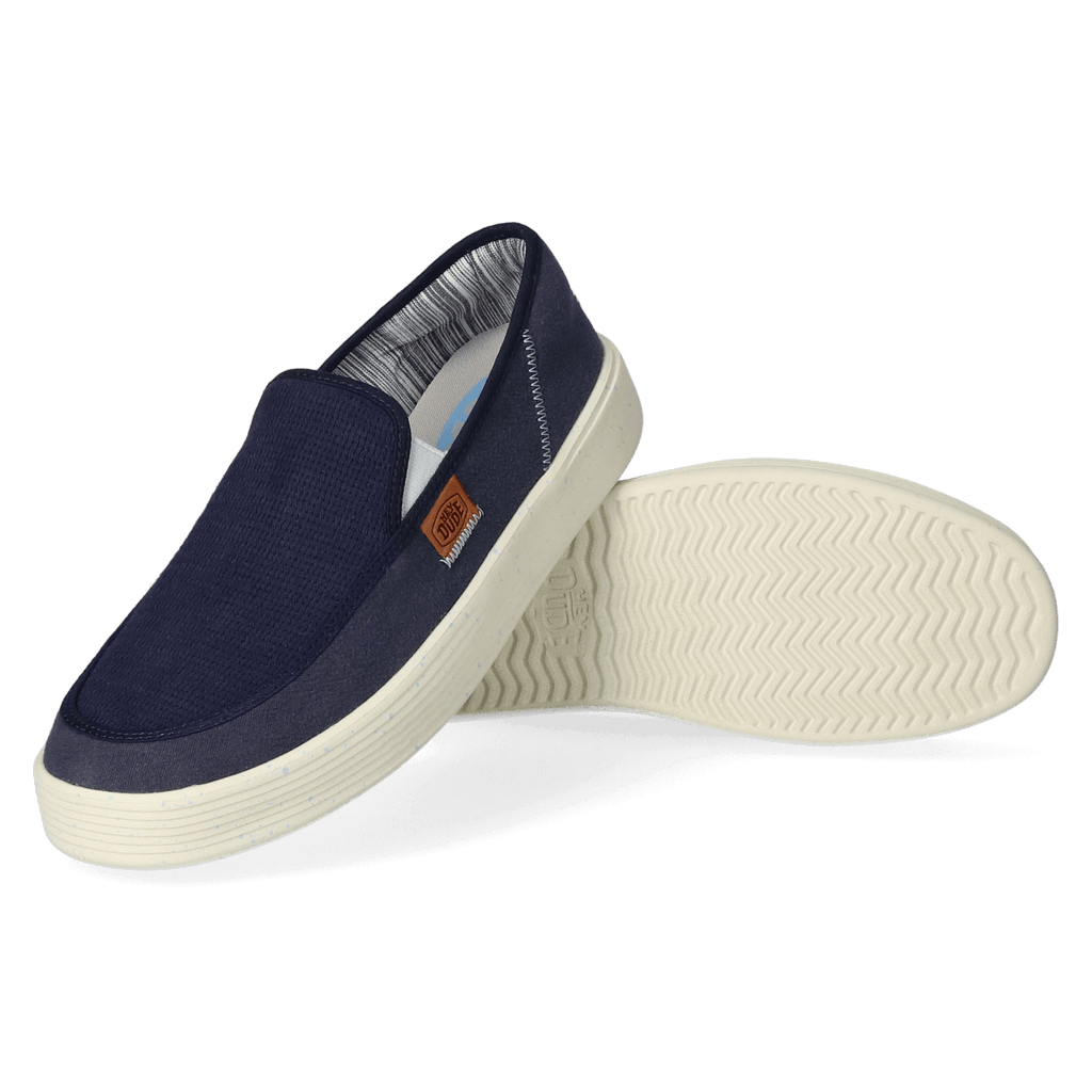 Sunapee Coastline Herren Slipper Navy