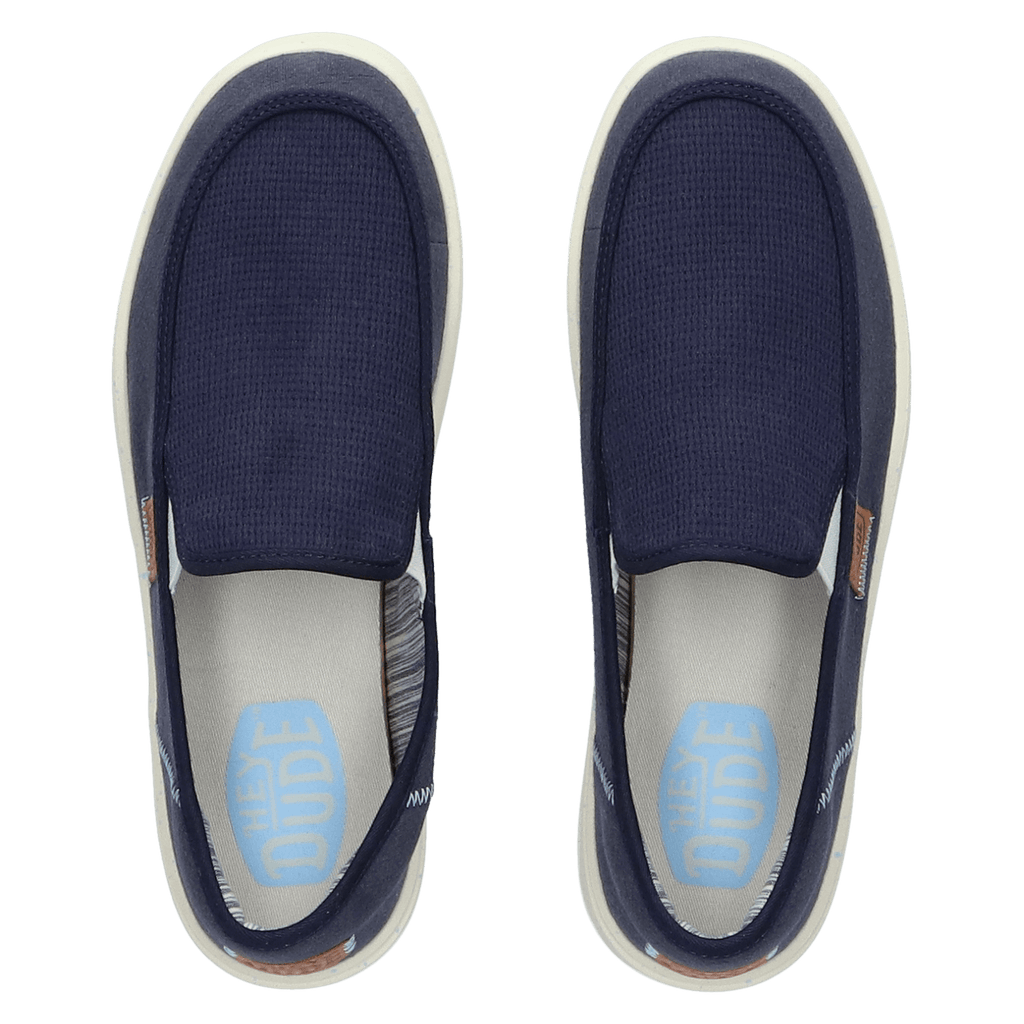 Sunapee Coastline Herren Slipper Navy