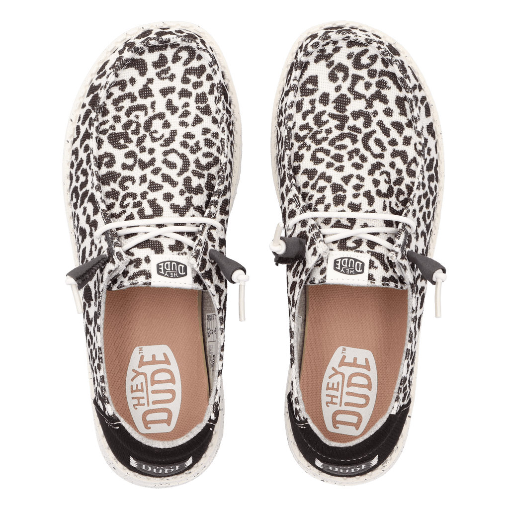 Wendy Damen Halbschuhe Leopard Black/Grey