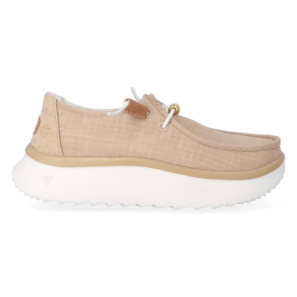 Wendy Peak Baja Damen Halbschuhe Stripe Tan