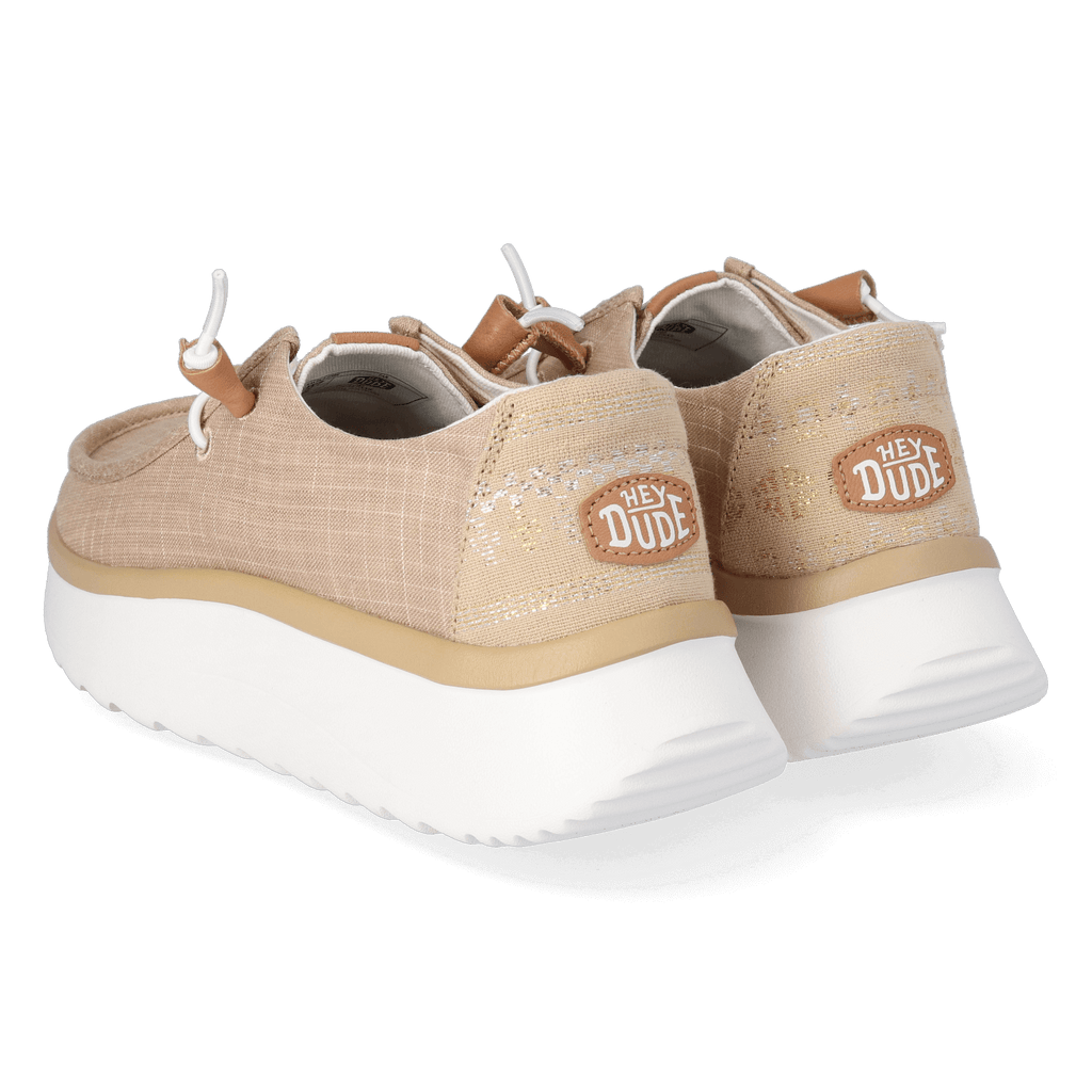 Wendy Peak Baja Damen Halbschuhe Stripe Tan