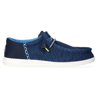 Wally Funk Open Mesh Damen Halbschuhe Blue/White