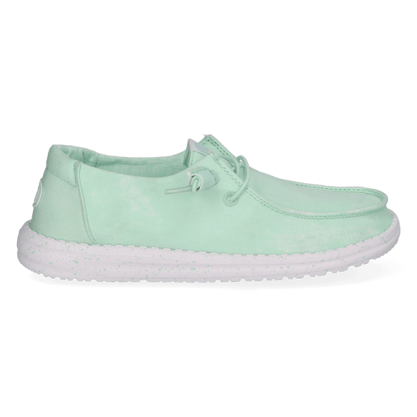 Wendy Stretch Canvas Damen Halbschuhe Bay Blue