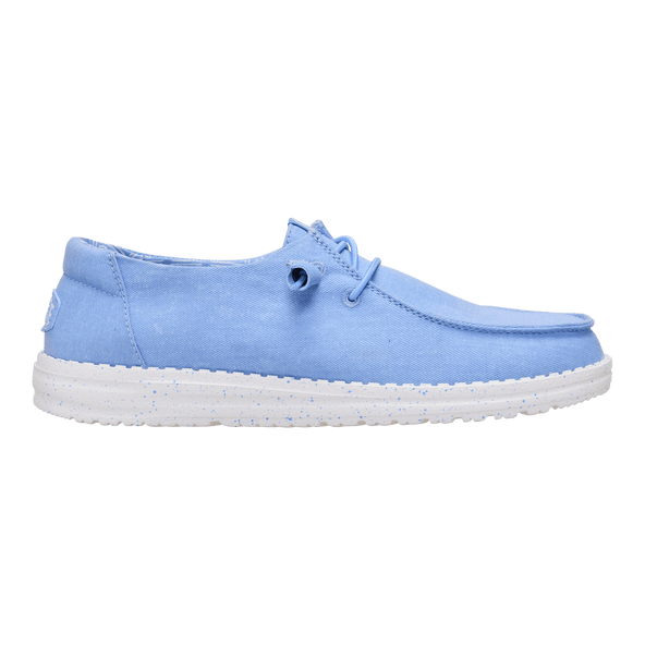 Wendy Stretch Canvas Damen Halbschuhe Hydrangea Blue