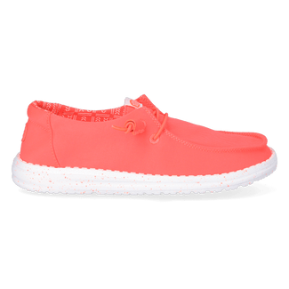 Wendy Stretch Canvas Damen Halbschuhe Fiery Coral
