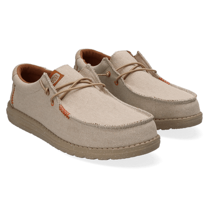 Wally Coastline Jute Herren Halbschuhe Silver