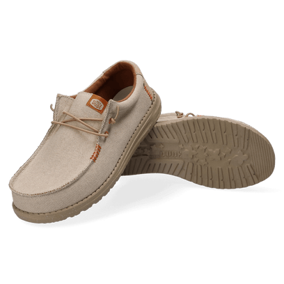 Wally Coastline Jute Herren Halbschuhe Silver