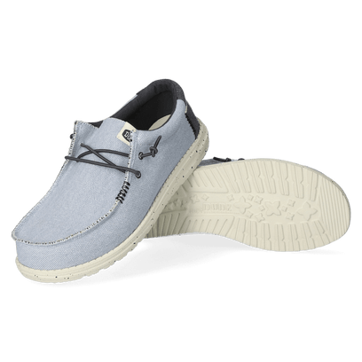 Wally Coastline Jute Herren Halbschuhe Stone White