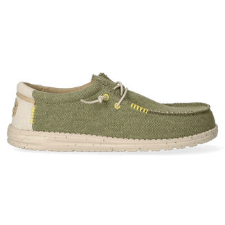 Wally Coastline Jute Herren Halbschuhe Olive