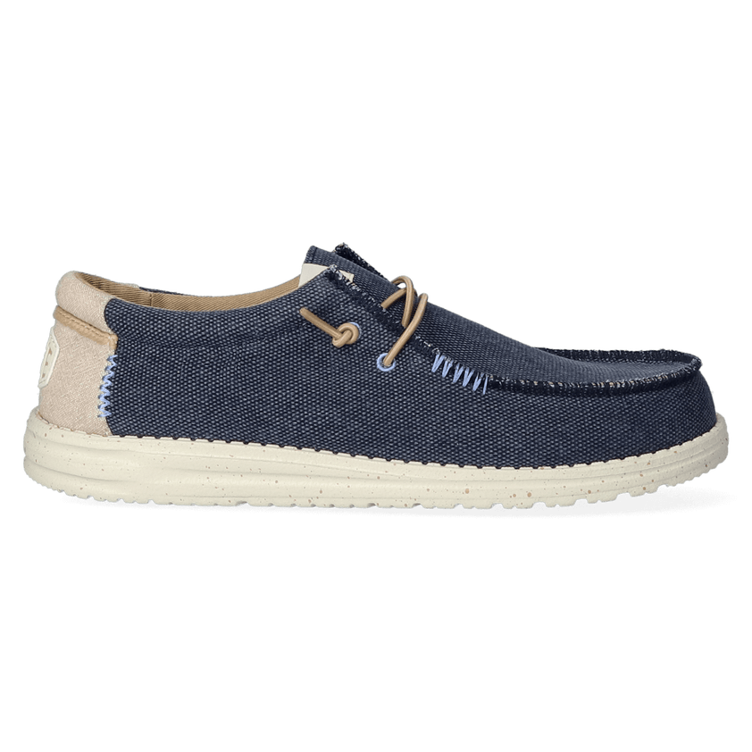 Wally Coastline Jute Herren Halbschuhe Navy