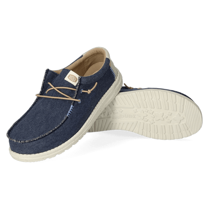 Wally Coastline Jute Herren Halbschuhe Navy