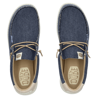 Wally Coastline Jute Herren Halbschuhe Navy