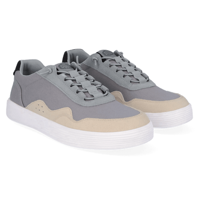 Hudson Canvas Herren Sneaker Light Grey/Almost White