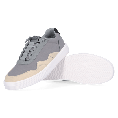 Hudson Canvas Herren Sneaker Light Grey/Almost White