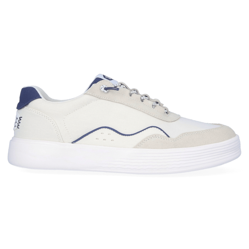 Hudson Canvas Herren Sneaker White/Navy