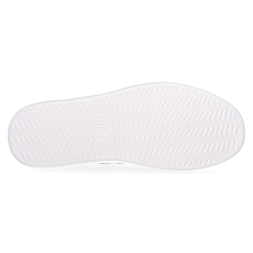 Hudson Canvas Herren Sneaker White/Navy